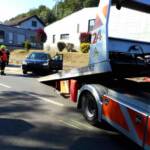 Verkehrsunfall auf der B115a