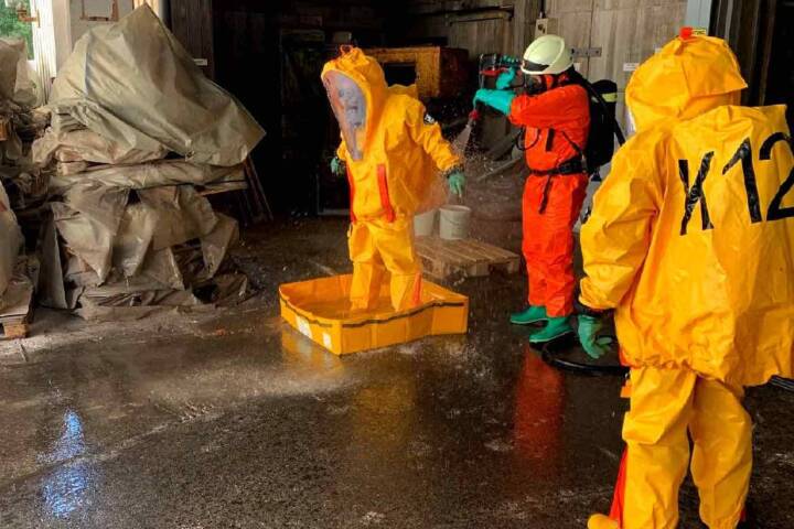 HFW Villach: Massiver Chemikalienaustritt