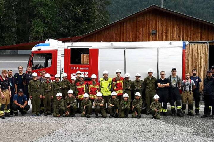 HFW Bad Ischl: 24-Stunden-Übung der Feuerwehrjugend