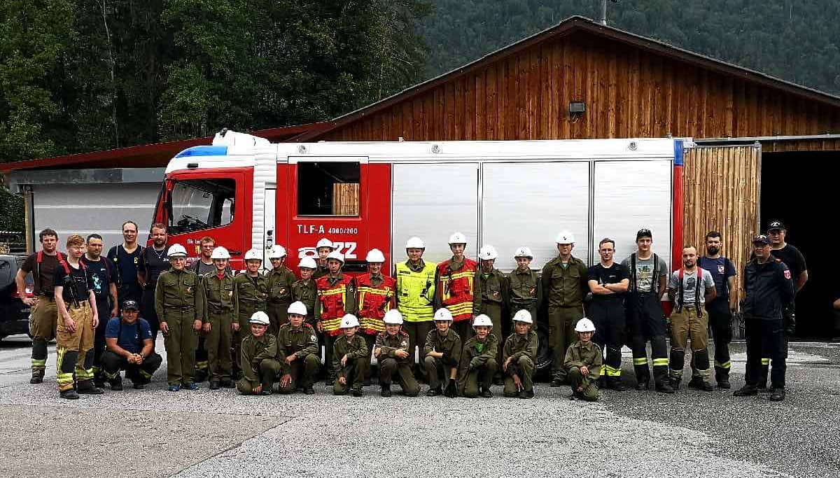 HFW Bad Ischl: 24-Stunden-Übung der Feuerwehrjugend