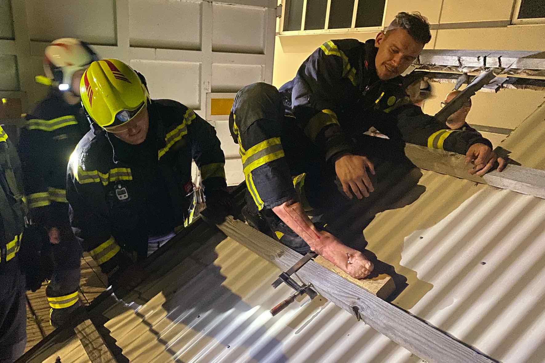 FF Wiener Neudorf: Spezialseminar Maschinenunfälle
