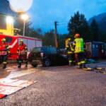 Ausbildung - Verkehrsunfall mit eingeklemmten Personen