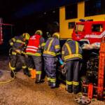 Ausbildung - Verkehrsunfall mit eingeklemmten Personen