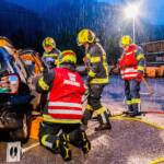 Ausbildung - Verkehrsunfall mit eingeklemmten Personen