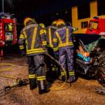 Ausbildung - Verkehrsunfall mit eingeklemmten Personen