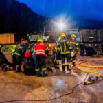 Ausbildung - Verkehrsunfall mit eingeklemmten Personen