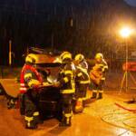 Ausbildung - Verkehrsunfall mit eingeklemmten Personen