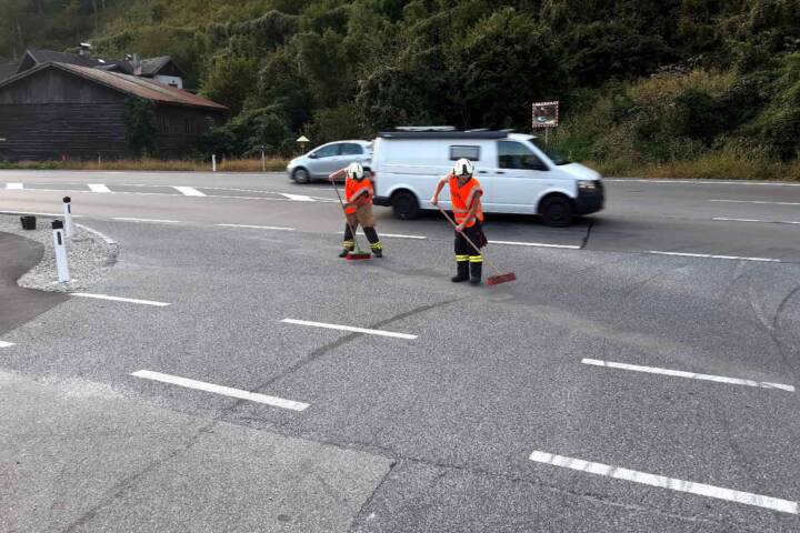 HFW Bad Ischl: Feuerwache Rettenbach im Öleinsatz