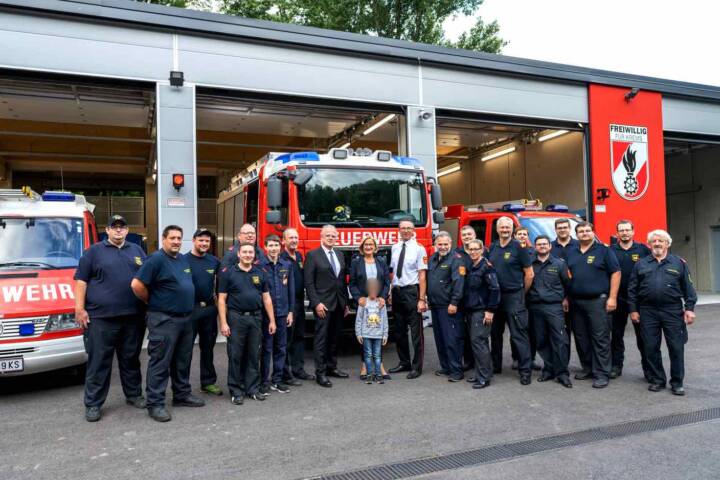 FF Krems: Eröffnung Feuerwache Krems – Süd