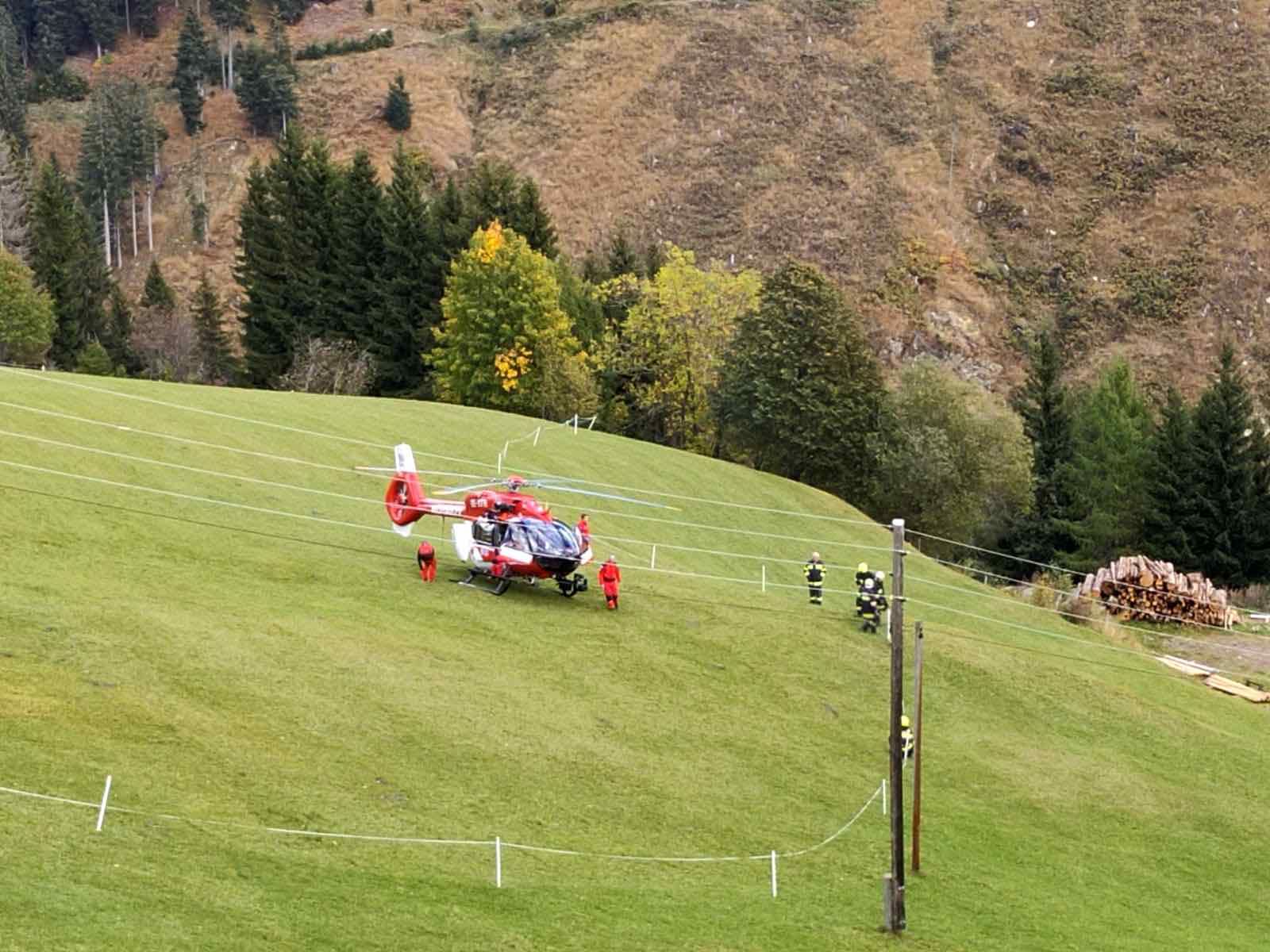 AFK Millstatt-Radenthein: Forstunfall in Schwarzwald