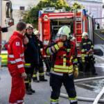 Wohnungsbrand in Kremser Altstadt