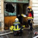 Wohnungsbrand in Kremser Altstadt