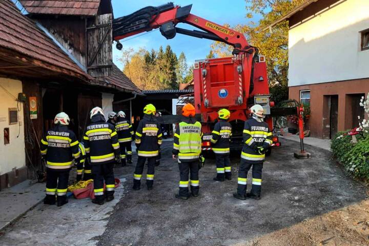 BFV Deutschlandsberg: Tierrettung in Kresbach