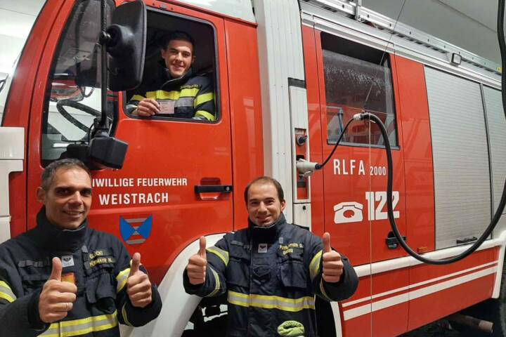 FF Weistrach: 2/3 der Aktivmannschaft mit C-Schein