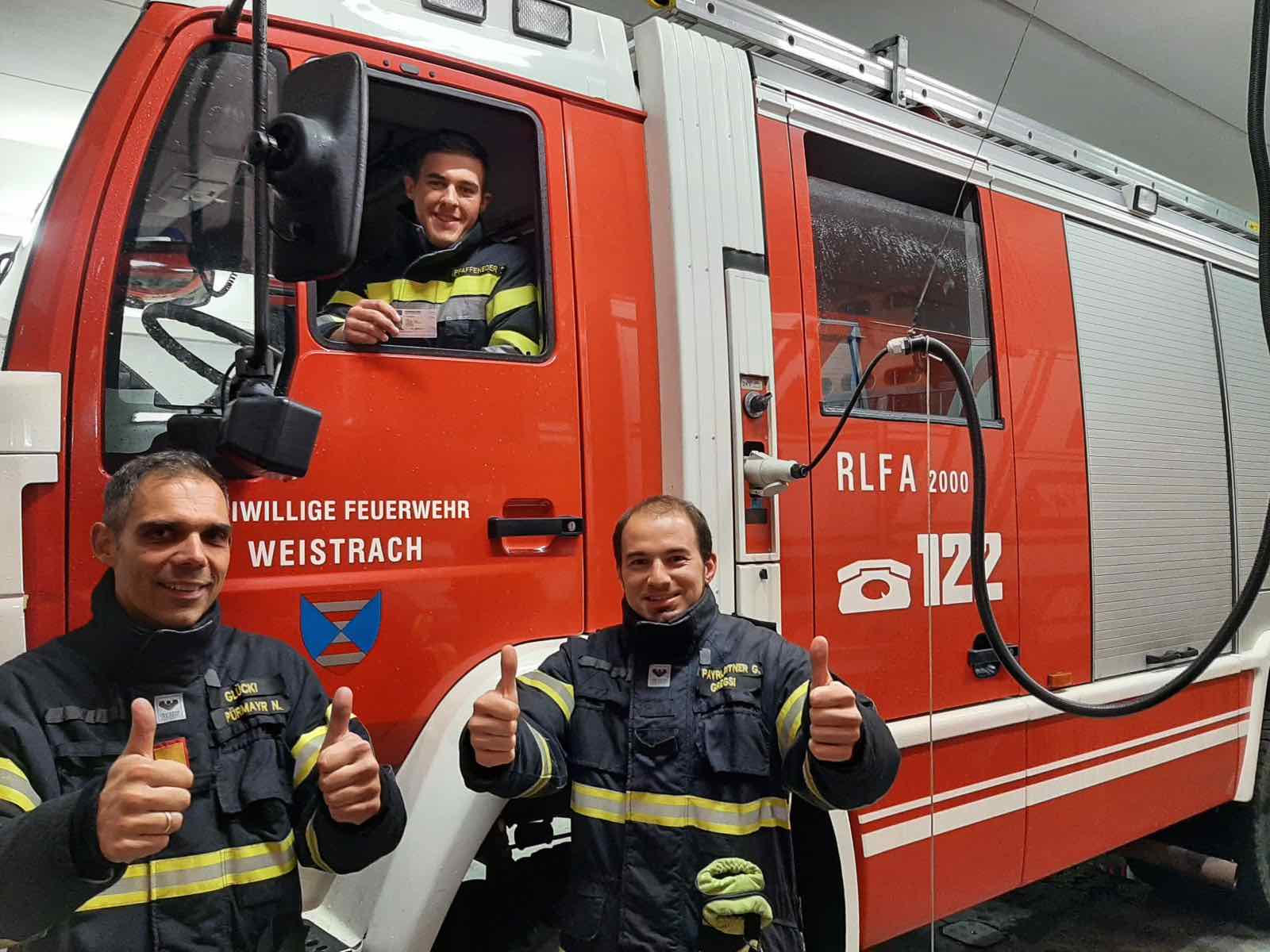 FF Weistrach: 2/3 der Aktivmannschaft mit C-Schein