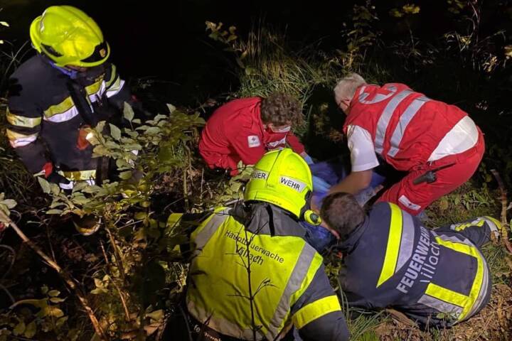HFW Villach: Personenrettung am Vassachersee