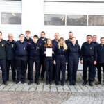 Ausbildungsprüfung Löscheinsatz in Bronze