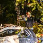 Tragischer Verkehrsunfall auf L114 bei Hollenburg