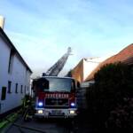 Brand eines Wirtschaftsgebäudes