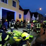 Brand eines Wirtschaftsgebäudes