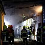 Brand eines Wirtschaftsgebäudes