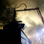Brand eines Wirtschaftsgebäudes