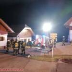 Brand einer Zwischenwand
