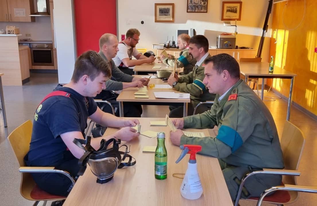 BFK Jennersdorf: Atemschutzleistungsprüfung in Forchtenstein