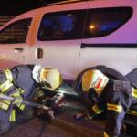 Verkehrsunfall auf der B14 Umfahrung