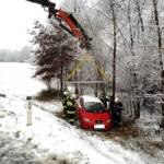 Fahrzeugbergungen nach erstem Schneefall