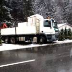 Fahrzeugbergungen nach erstem Schneefall