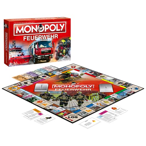 Monopoly Feuerwehr - das Gesellschaftsspiel für jeden Feuerwehrmann 2