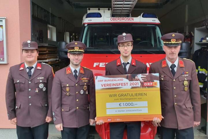 BFKDO Jennersdorf: FF Oberdrosen gewann ORF Vereinsfest