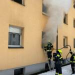 Dramatischer Wohnungsbrand in Villach