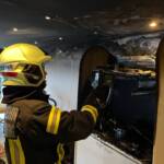 Zimmerbrand in Einfamilienhaus am Ölberg