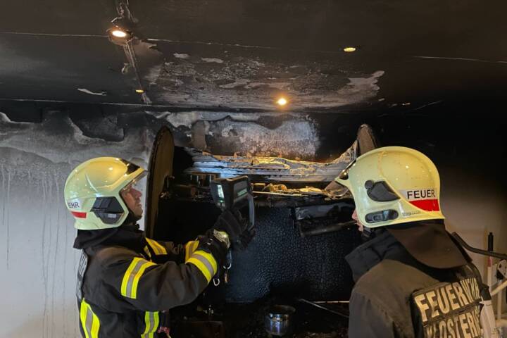 Zimmerbrand in Einfamilienhaus am Ölberg