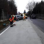Verkehrsunfall B145 in Rettenbach
