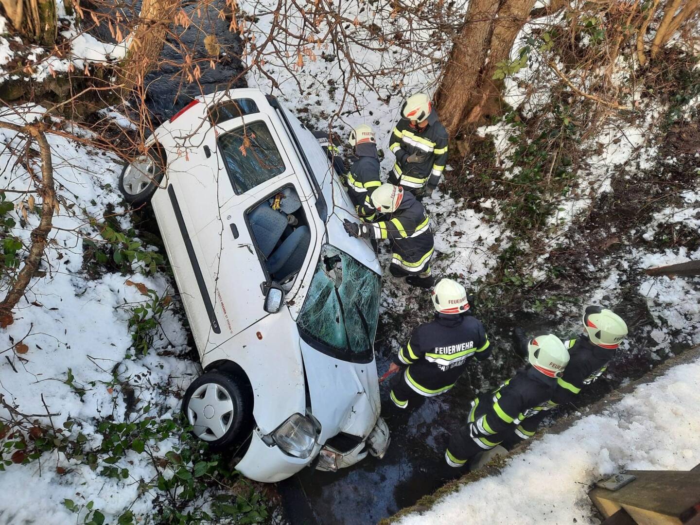 BFV Deutschlandsberg: Verkehrsunfall in Bad Gams