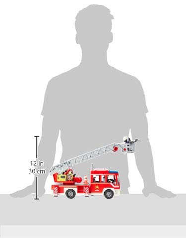 Playmobil Feuerwehr-Leiterfahrzeug 7