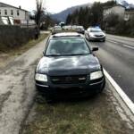 Verkehrsunfall auf der B145