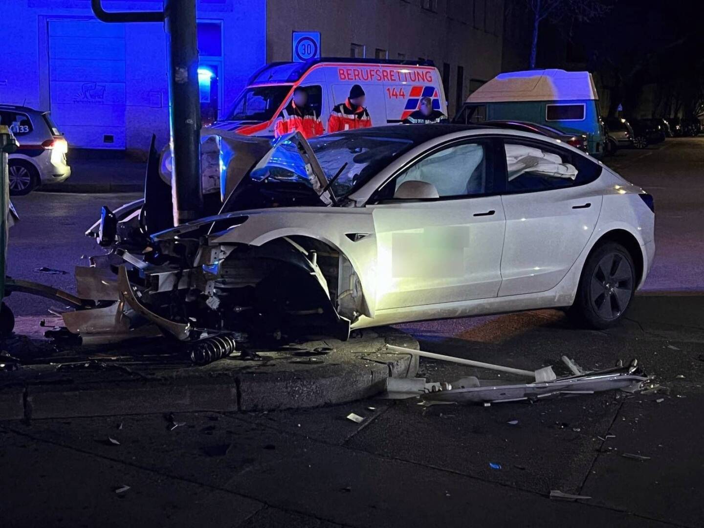 BF Wien: Verkehrsunfall in Wien-Leopoldstadt