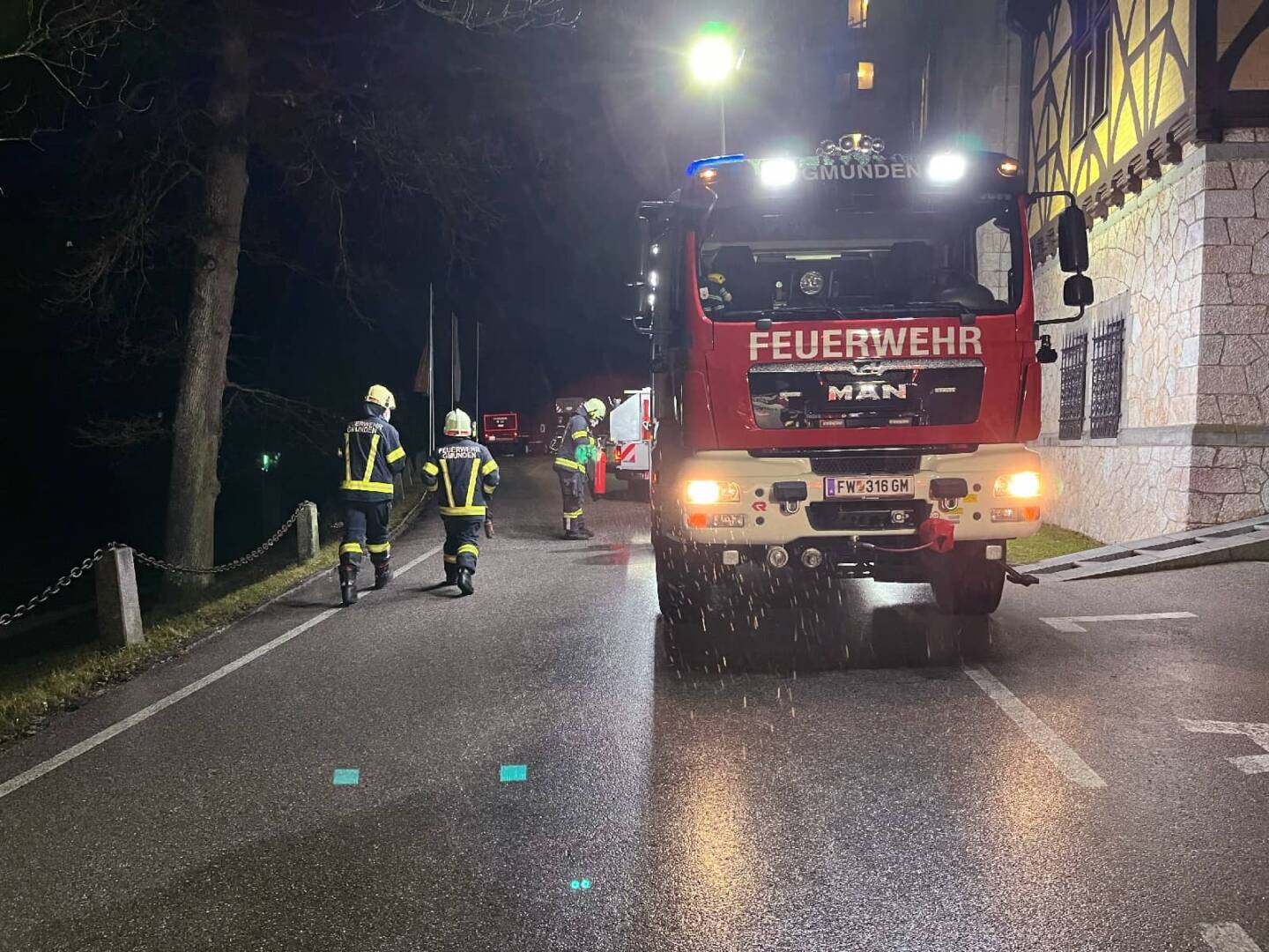 FF Gmunden: Brandmeldealarm in Trafostation