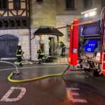 Brandmeldealarm in Trafostation