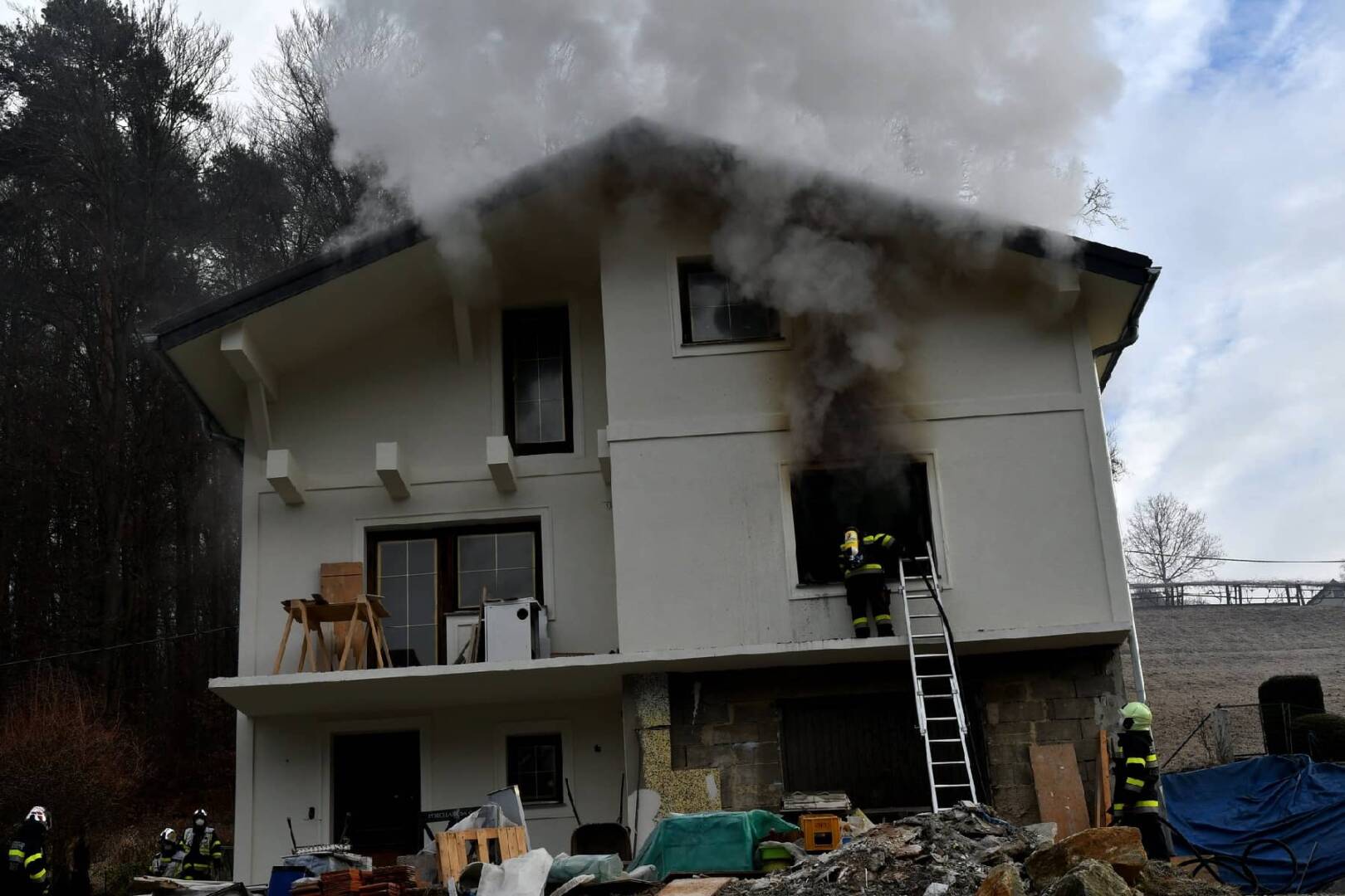 BFV Weiz: Wohnhausbrand in Urscha bei Gleisdorf