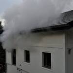 Wohnhausbrand in Urscha bei Gleisdorf