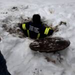 FW Rettenbach rettet Katze aus Kanal