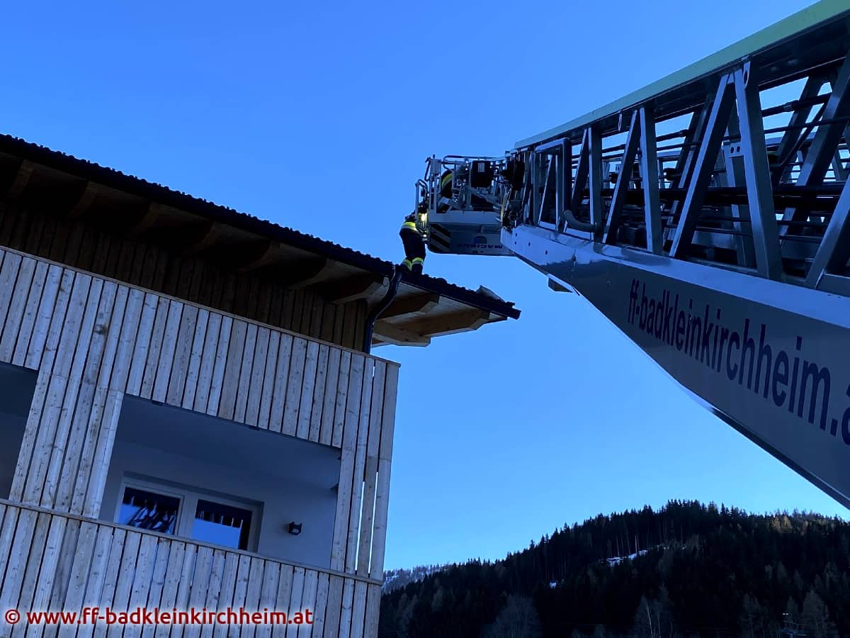 AFK Millstatt-Radenthein: Sturmschaden in Bad Kleinkirchheim