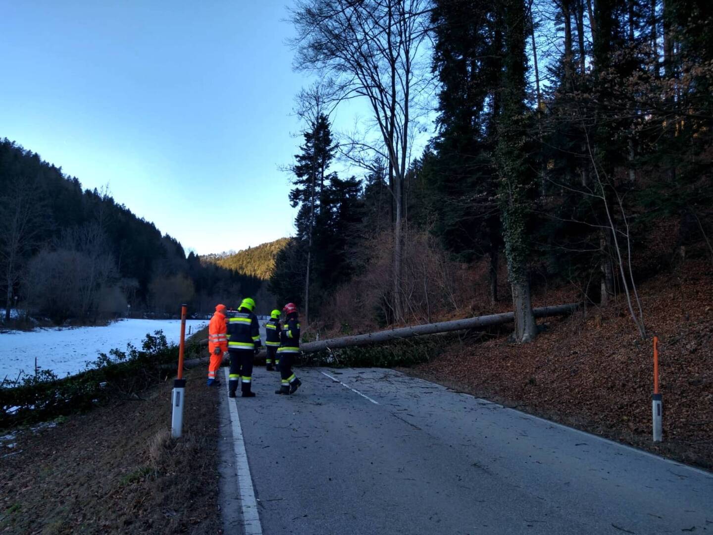 FF Krumbach: Sturmeinsatz in der Zöberau