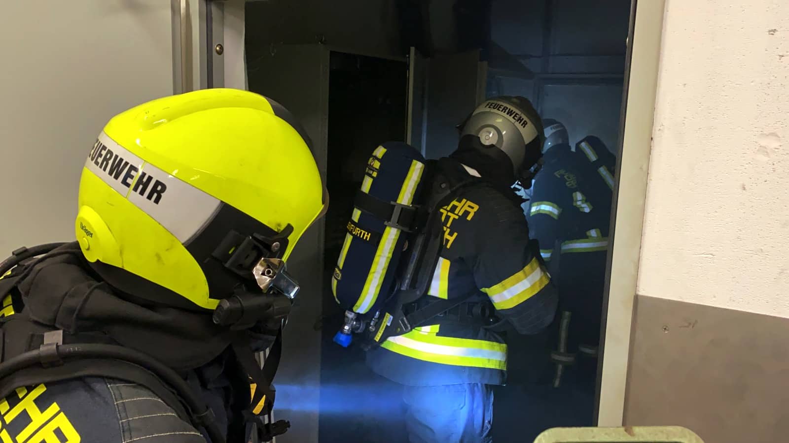 FF Ebenfurth: Brand in einem Gewerbebetrieb