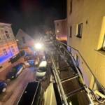 Nächtlicher Brand in leerstehender Wohnung